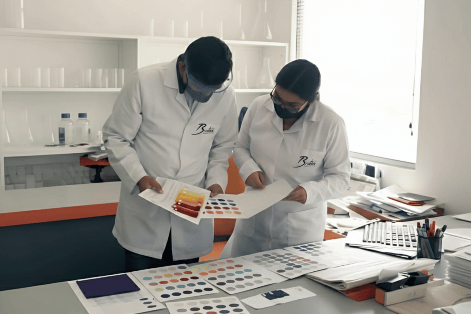 Cabina de luces para evaluación visual